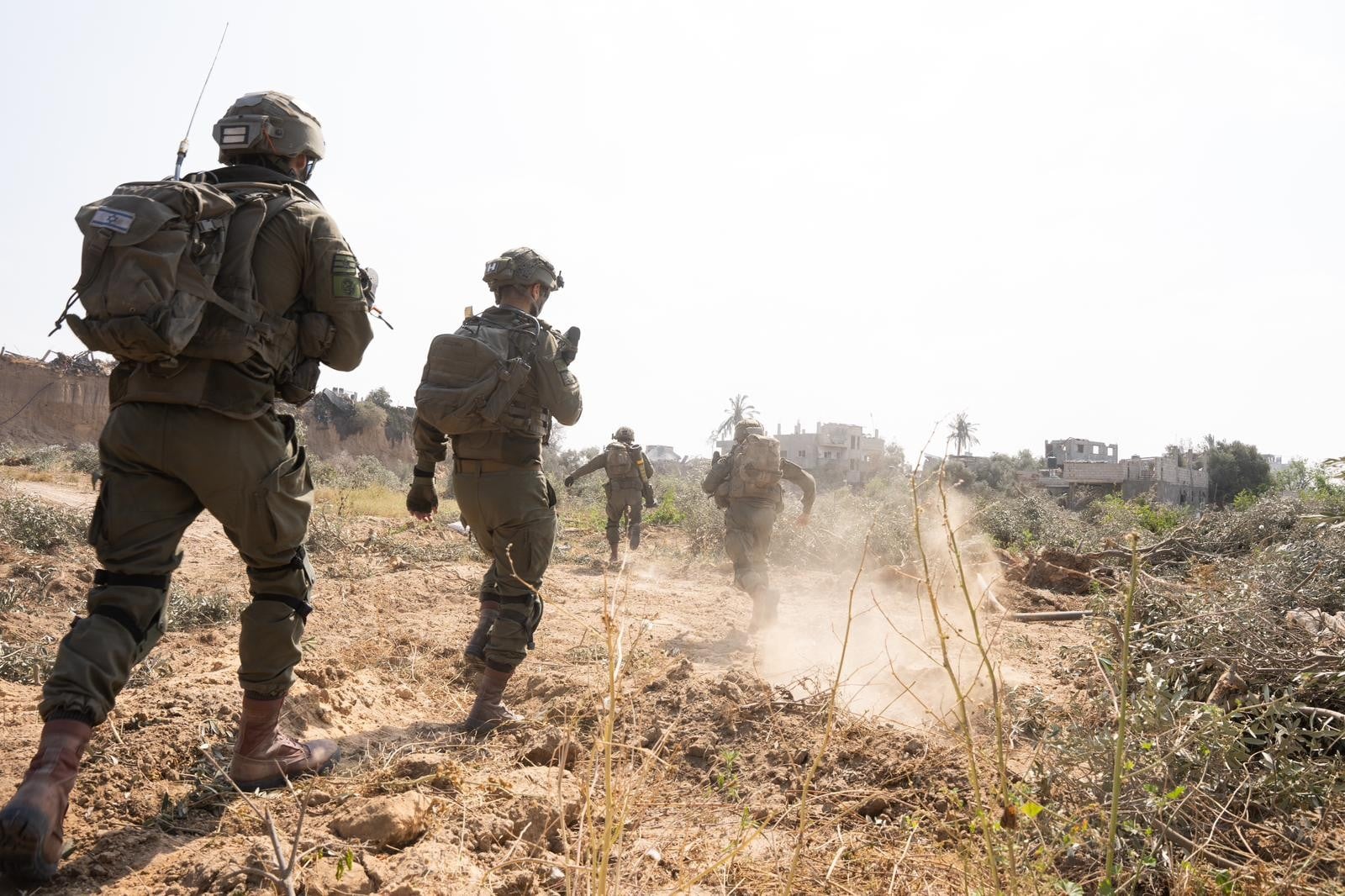 כוחותינו פועלים במרכז הרצועה | קרדיט: דובר צה"ל