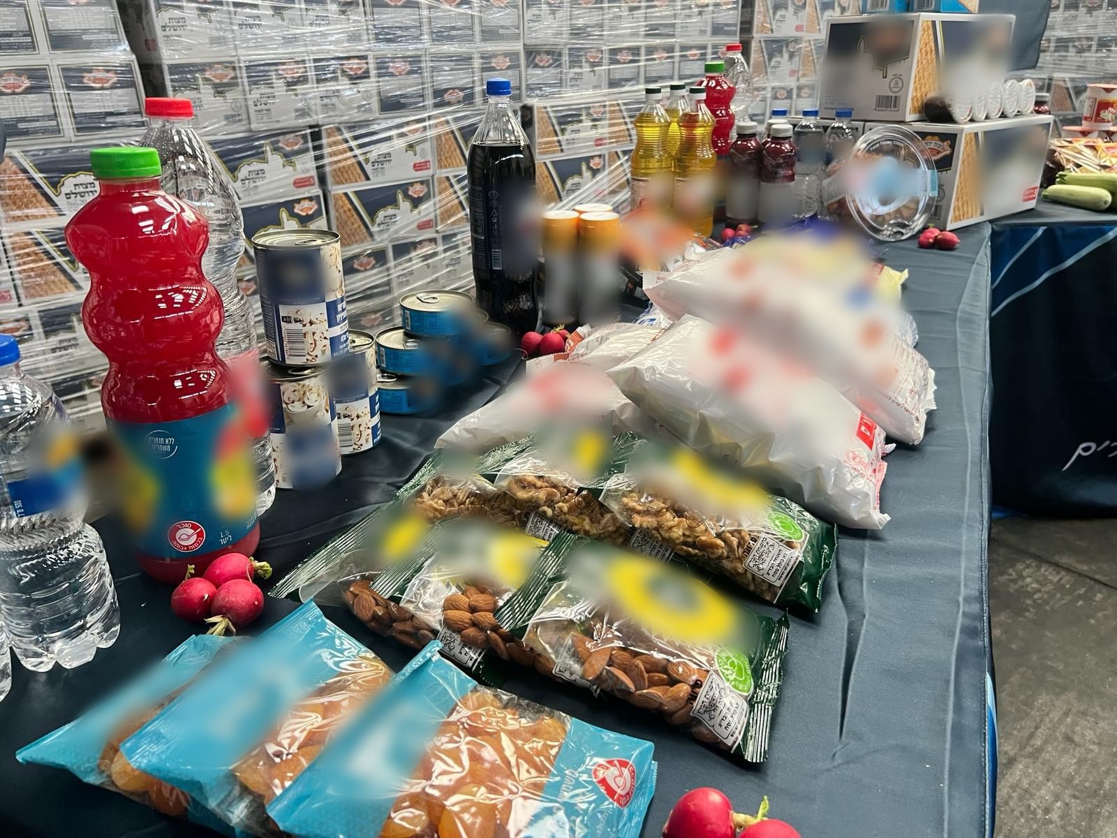 חלק ממנות האוכל שיסופקו ללוחמים בעזה ובלבנון | קרדיט: דובר צה"ל