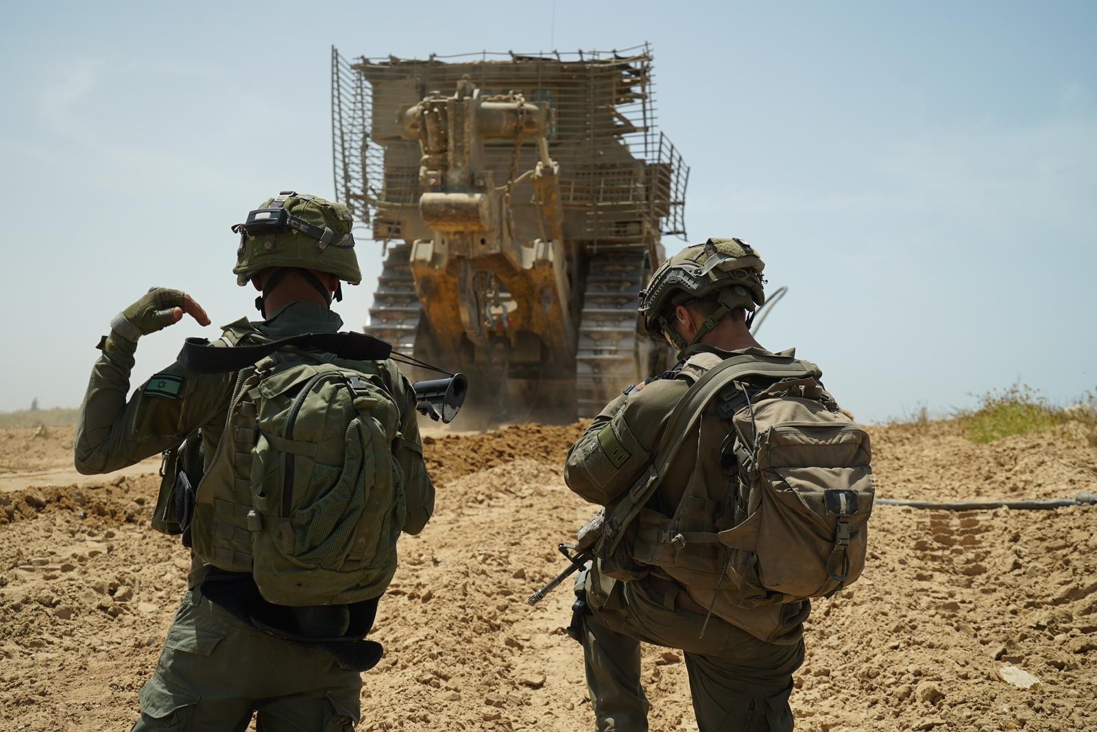 תיעוד מתוך הפעילות בבית חאנון | צילום: דבור צה"ל