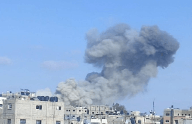 צה"ל תקף מרכז פיקוד ושליטה של חמאס במתחם של אונר"א