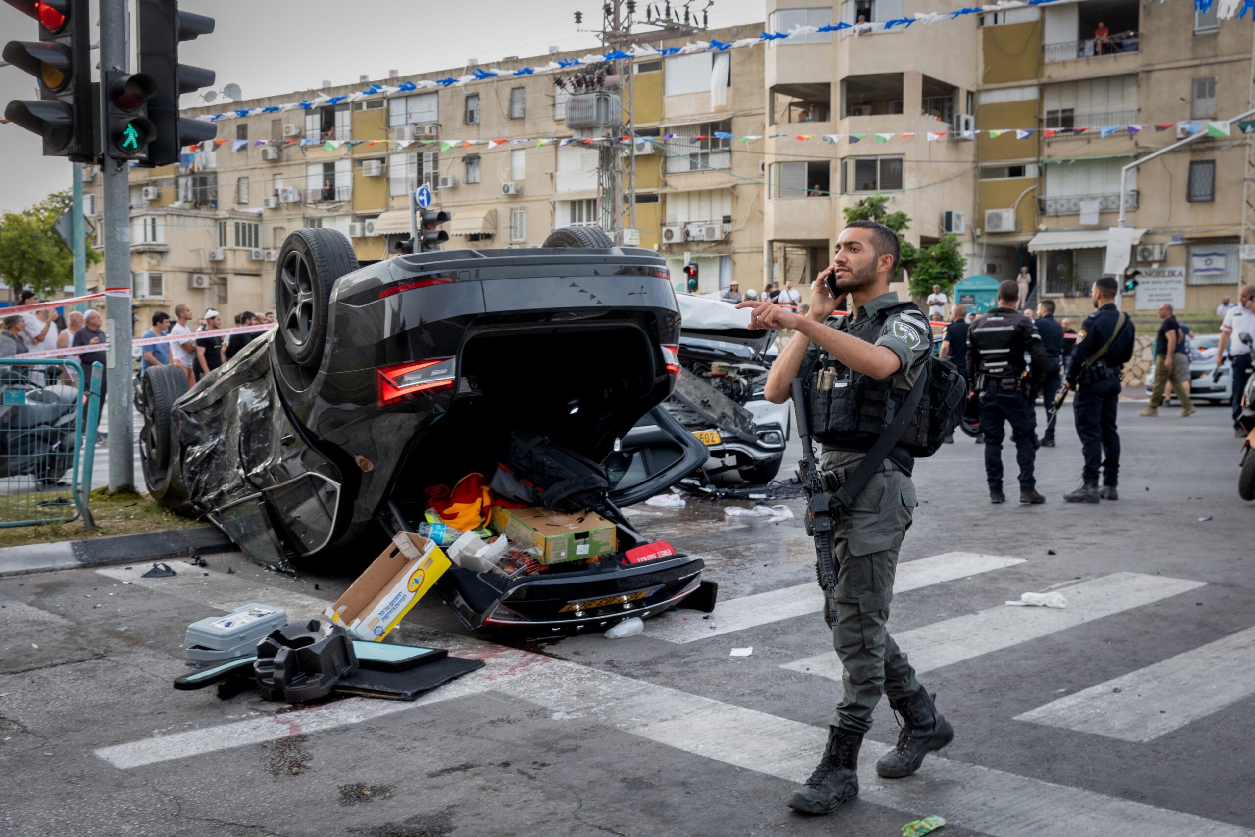 חצה באדום וגרם לתאונה: כתב אישום הוגש נגד הנהג של בן גביר