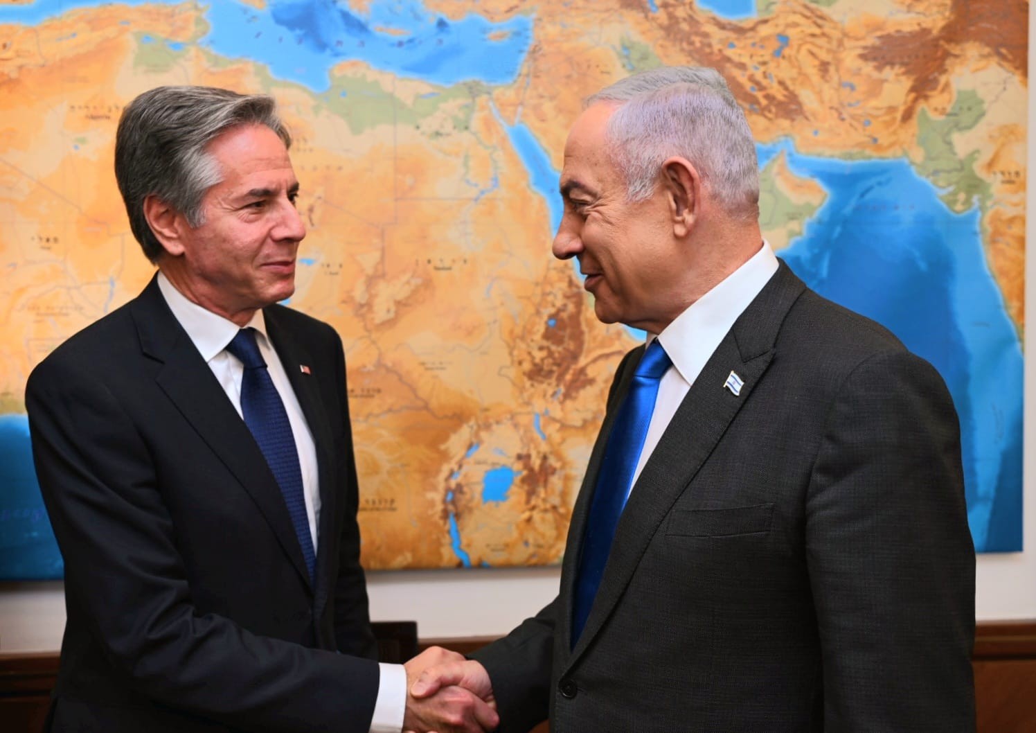 בלינקן מגיב לנתניהו: "בוחנים רק משלוח אחד, השאר נשלח כרגיל"