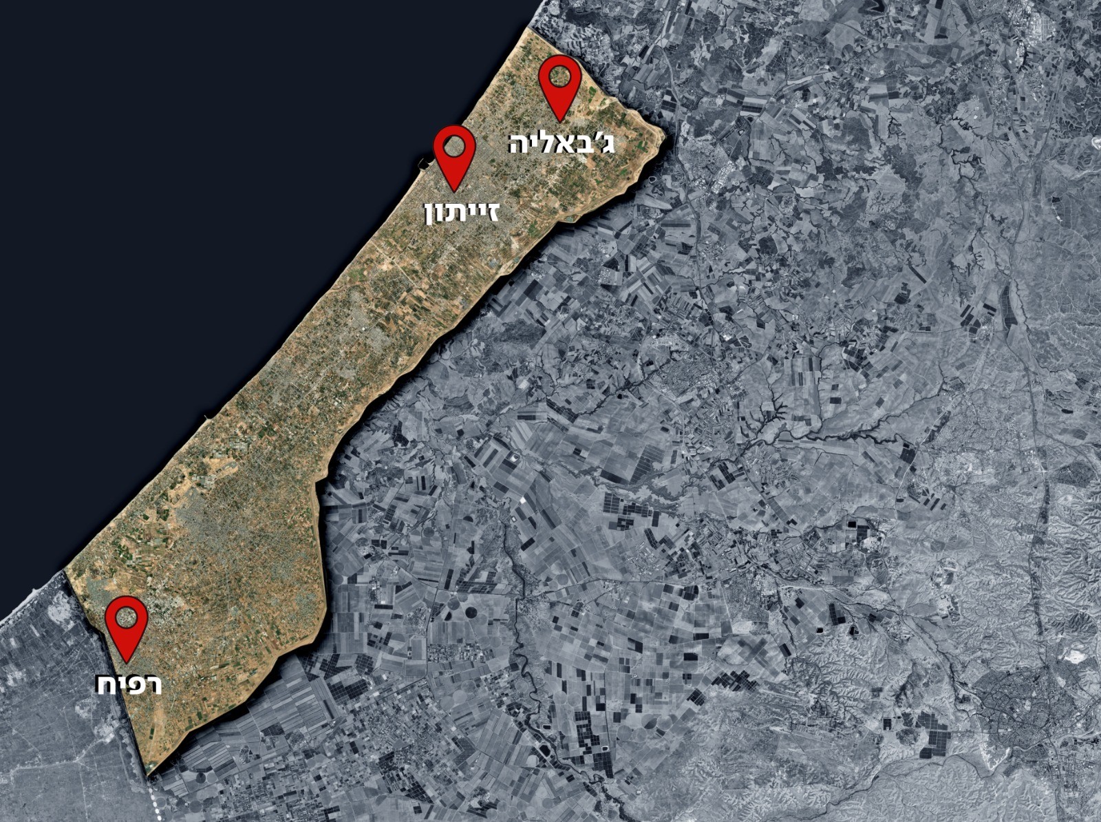 פעילות כוחותינו ברצועת עזה