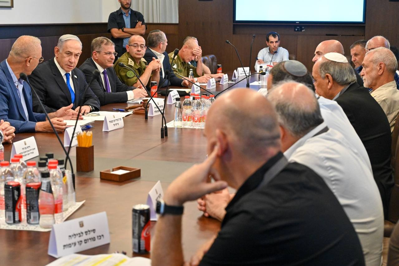 נתניהו וראשי הרשויות בצפון | קרדיט: לשכת רה"מ