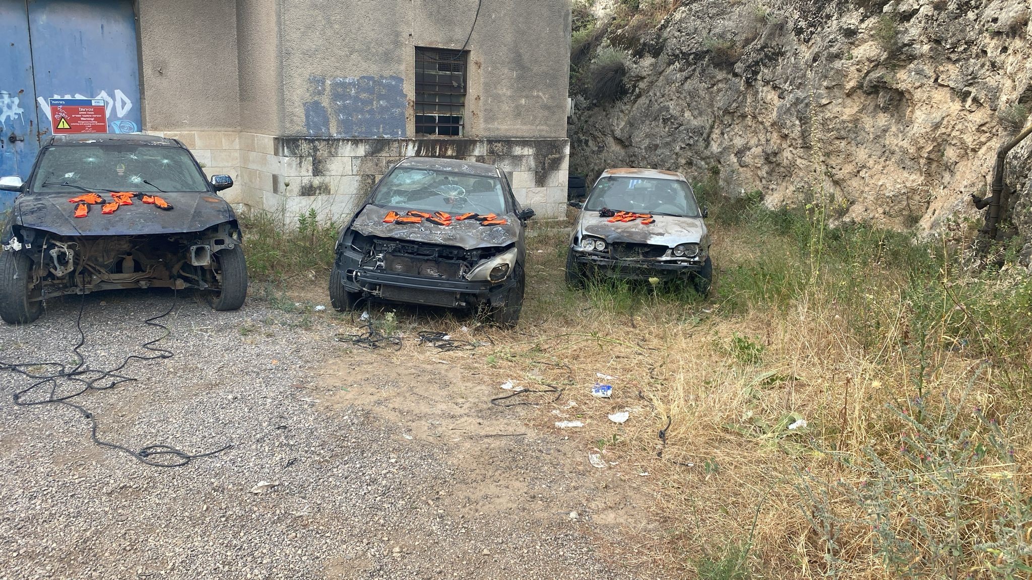 ההפגנות בכביש 1. קרדיט: דוברות המשטרה