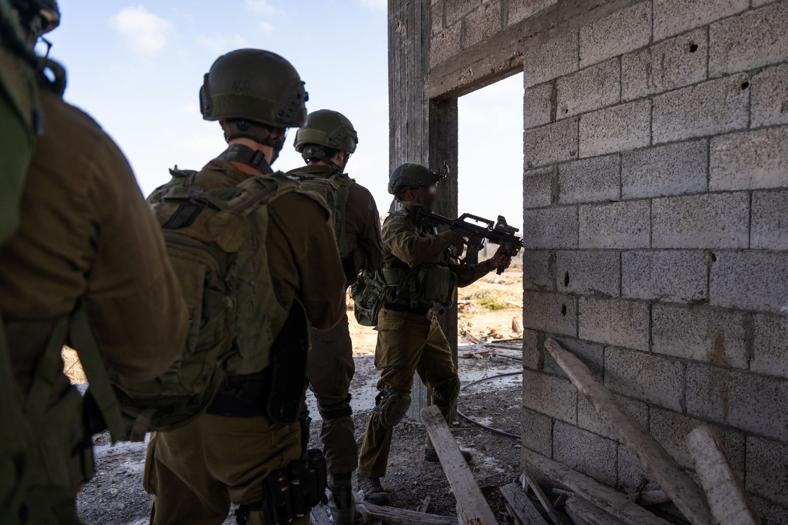 דיווח: צה"ל הרחיב את השליטה בפרוזדור בארי לשטח של 56 קמ"ר
