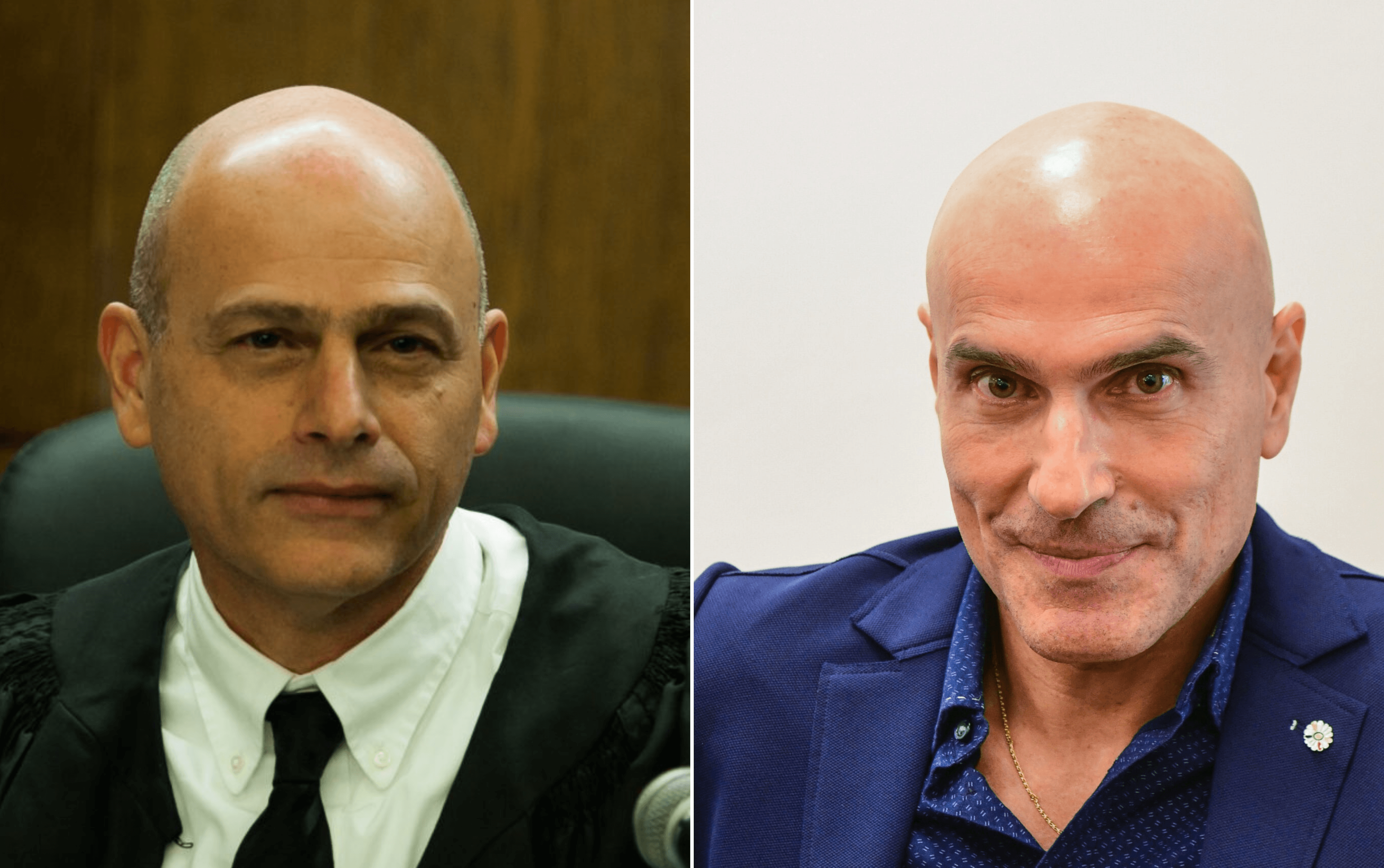 אפי נווה, לשעבר ראש לשכת עורכי הדין, השופט אורנשטיין | צילום: אריק סוטלן, פלאש 90