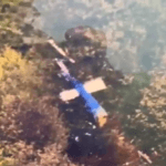 כך נראים שרידי המסוק של נשיא איראן בזירת ההתרסקות | תיעוד