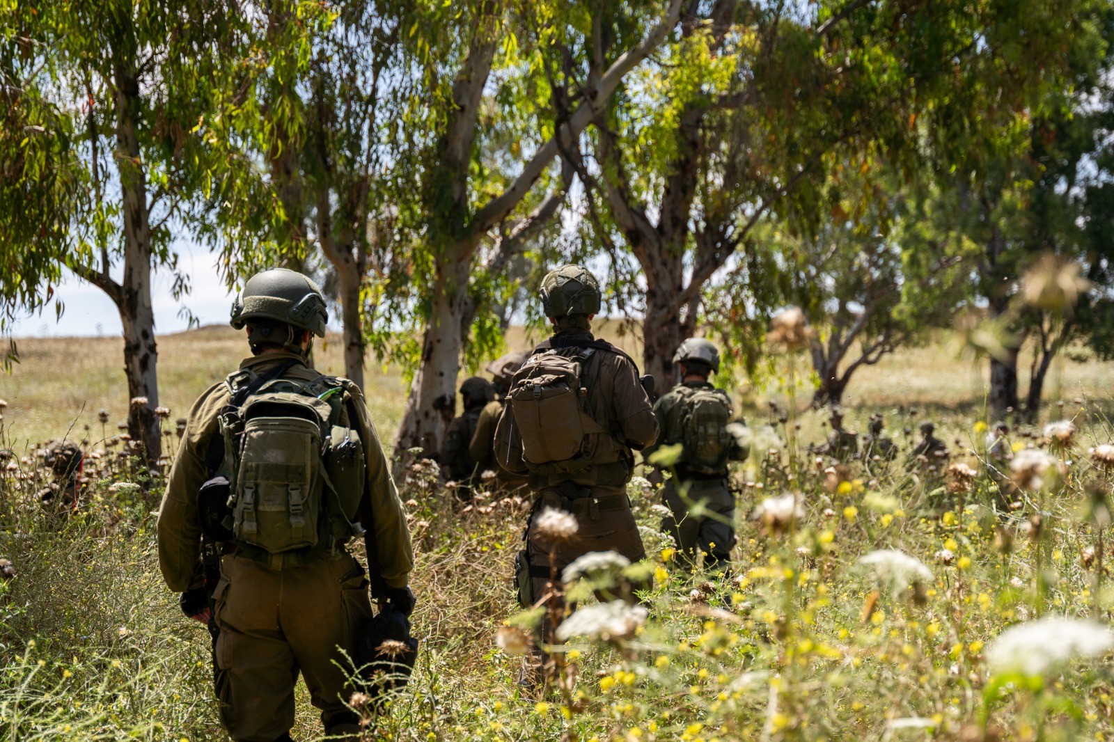 התרגיל בצפון. קרדיט: דובר צה"ל