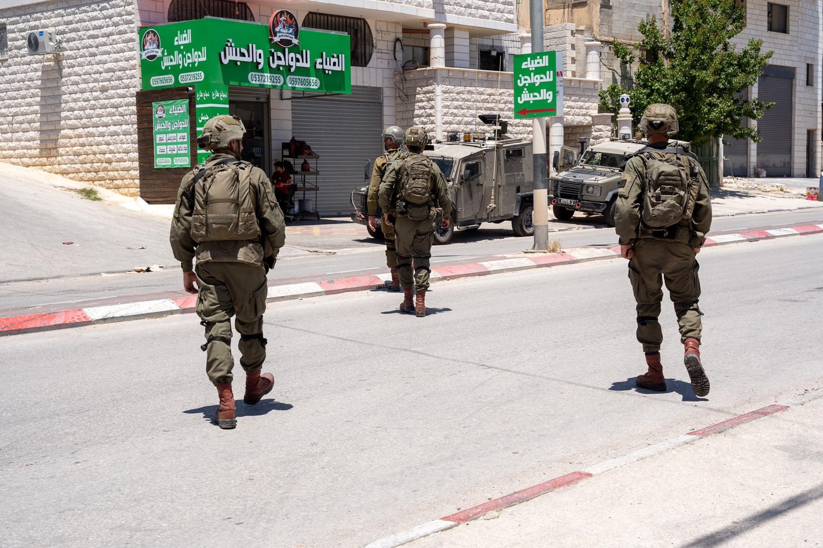 המצור נגד המחבל. קרדיט: דובר צה"ל