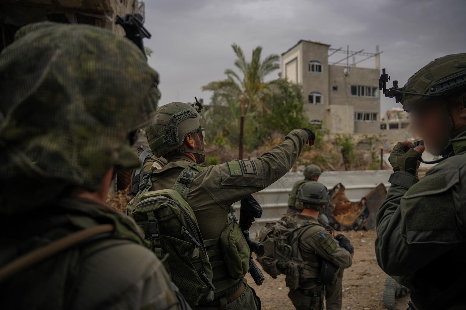 פעילות כוחות אוגדה 99 במרחב זייתון | צילום: דובר צה"ל