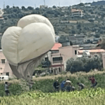 צה"ל מאשר: בלון תצפית נפגע מהירי לגליל – ונפל בשטח לבנון