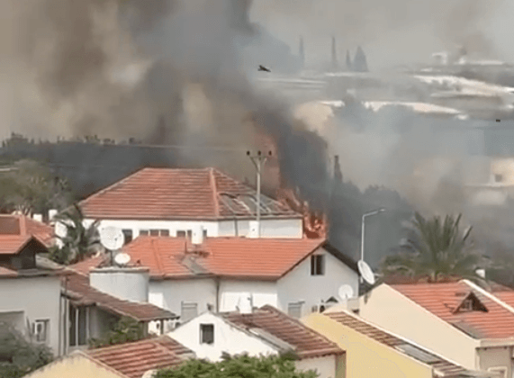 מטח רקטות לגליל העליון: מספר נפילות בקריית שמונה | תיעוד