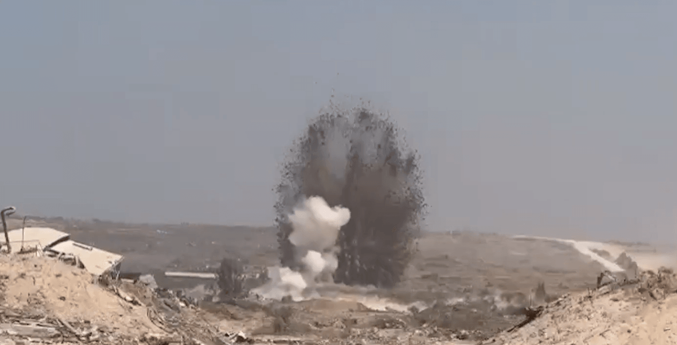 הושמדו למעלה מ-10 קילומטרים של תוואי מנהרות בג'באליה | צפו