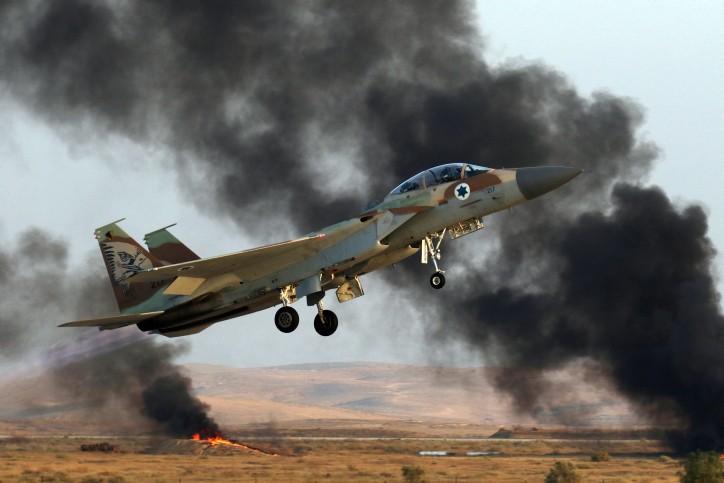 תיעוד: חיל האוויר תוקף מטרות של ארגון הטרור חיזבאללה