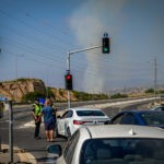 פגיעה ישירה בקצרין, דיווחים על נפילות בכמה מוקדים