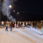 מאות תושבים חסמו את הכניסה לשכם בקריאה להסגרת המחבל