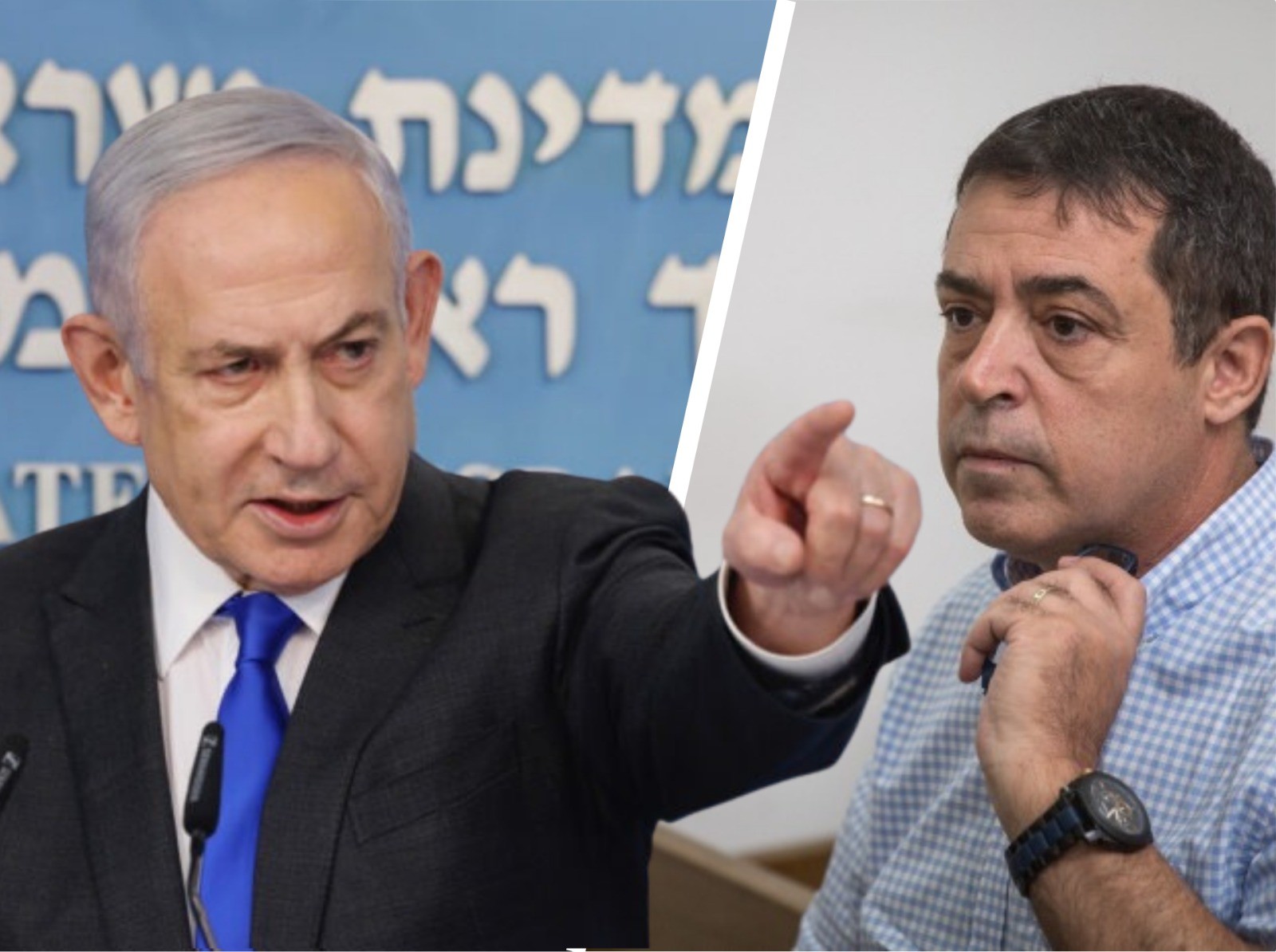 נתניהו ובן כספית. צילום: מארק ישראל סלם והדס פרוש, פלאש 90