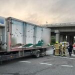 2 הרוגים בתאונת דרכים קשה בין משאית ו-2 כלי רכב במחלף סומך