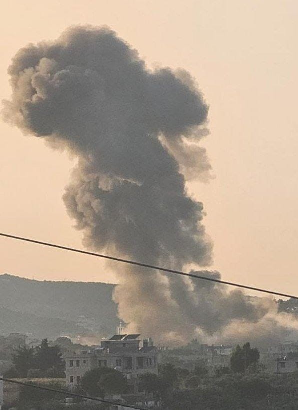 דיווחים בלבנון: כוחותינו תוקפים בכפר שממנו בוצעו השיגורים