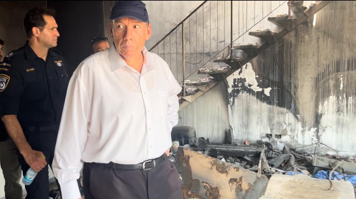 מבקר המדינה אנגלמן בעוטף עזה | קרדיט: דוברות
