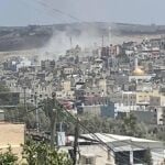 מטוס קרב תקף מבנה במחנה נור א-שמס, מספר נפגעים במקום | צפו