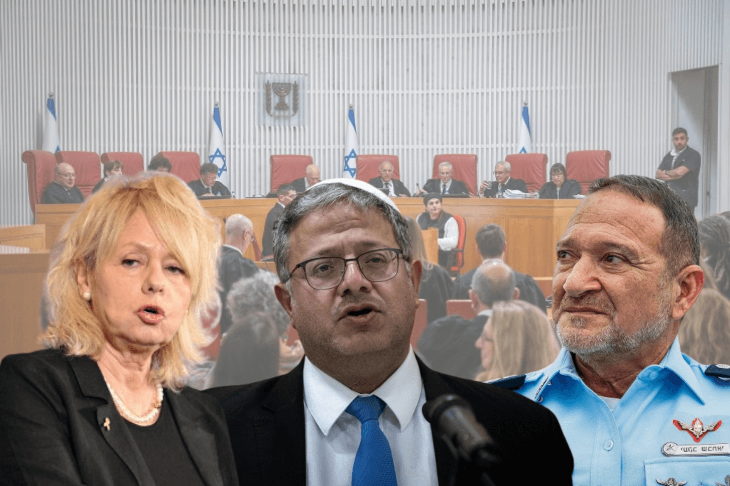 היום: בג"ץ ידון בבקשה ליטול סמכויות מהשר לביטחון לאומי