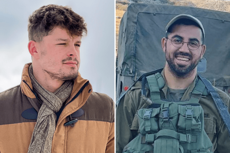 רס״ל במיל' עומר סמדג'ה ורס"ל במיל' סעדיה יעקב דרעי | קרדיט: דובר צה"ל ובאדיבות המשפחה