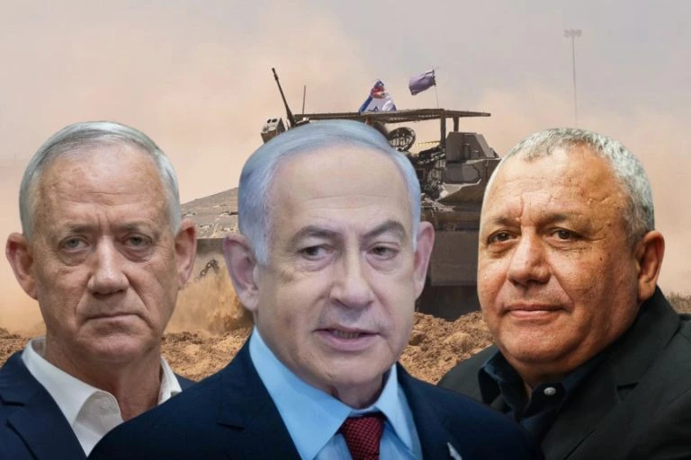 נתניהו נגד גנץ ואיזנקוט: רצו להשאיר את חמאס על כנו