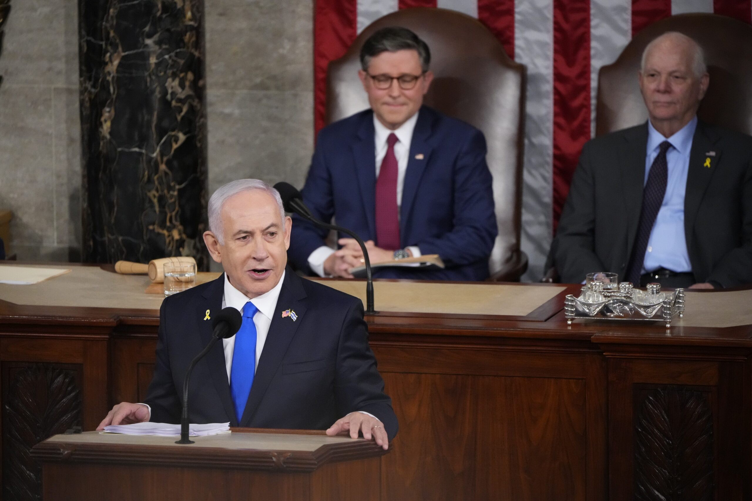 נתניהו יצא נגד המפגינים הפרו פלשתינים: "הם צריכים להתבייש"