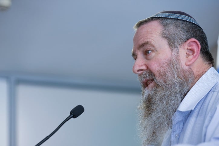 יו"ר ממפלגת נעם אבי מעוז | צילום: אוליבר פיטוסי, פלאש 90