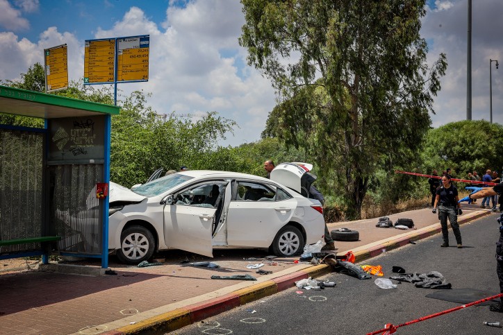הותר לפרסום: קצין ולוחם צה"ל נפצעו באורח קשה בפיגוע דריסה