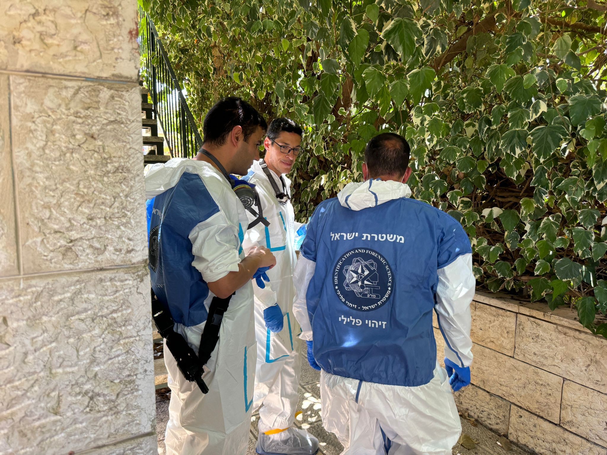 זירת הרצח | צילום: דוברות המשטרה
