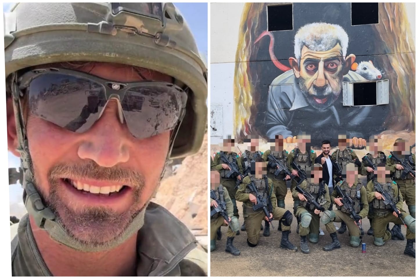 "אתם תצאו מרוסקים": השחקן הישראלי ולוחם הקומנדו במסר לחולדות בעזה