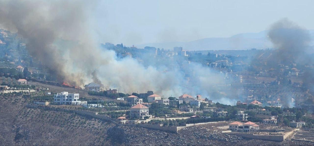 מטרות אוויריות שחדרו מלבנון - לא יורטו, שריפות פרצו בצפון
