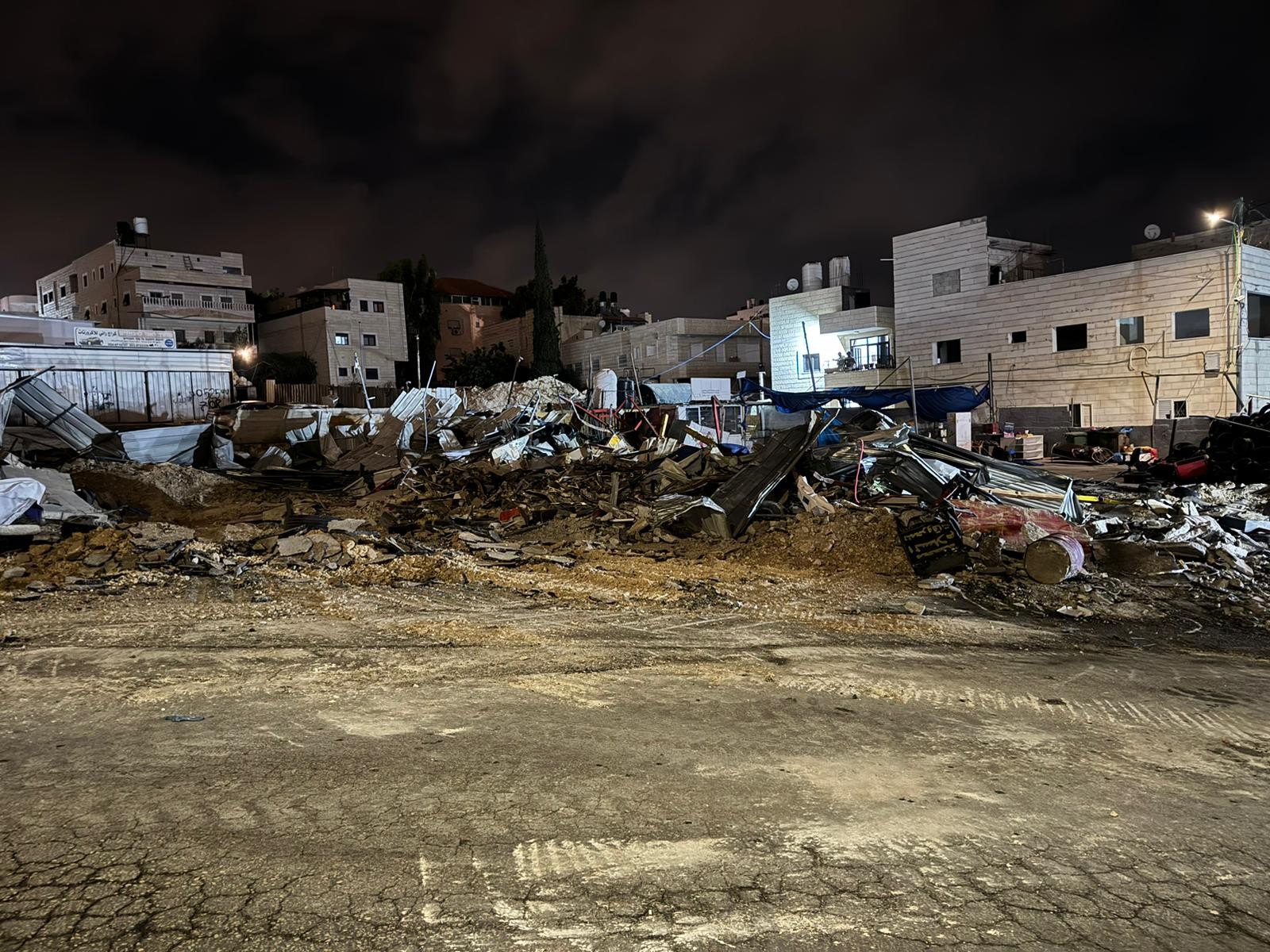 שינוי גישה? מבנה ששימש לזריקת אבנים על יהודים - נהרס כליל