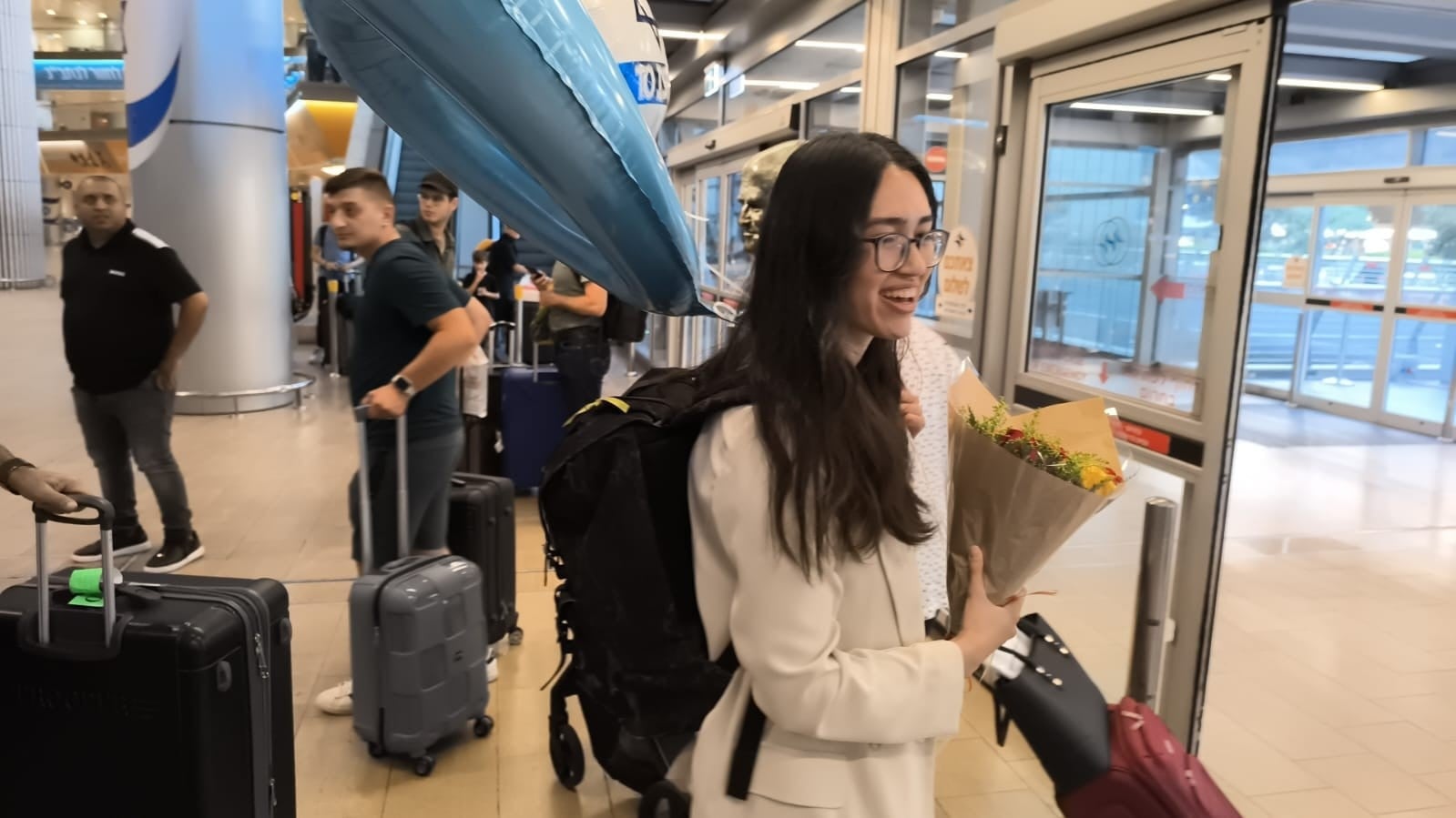 לאחר הביקור בארה"ב: כך התקבלה הבוקר נועה ארגמני | צפו