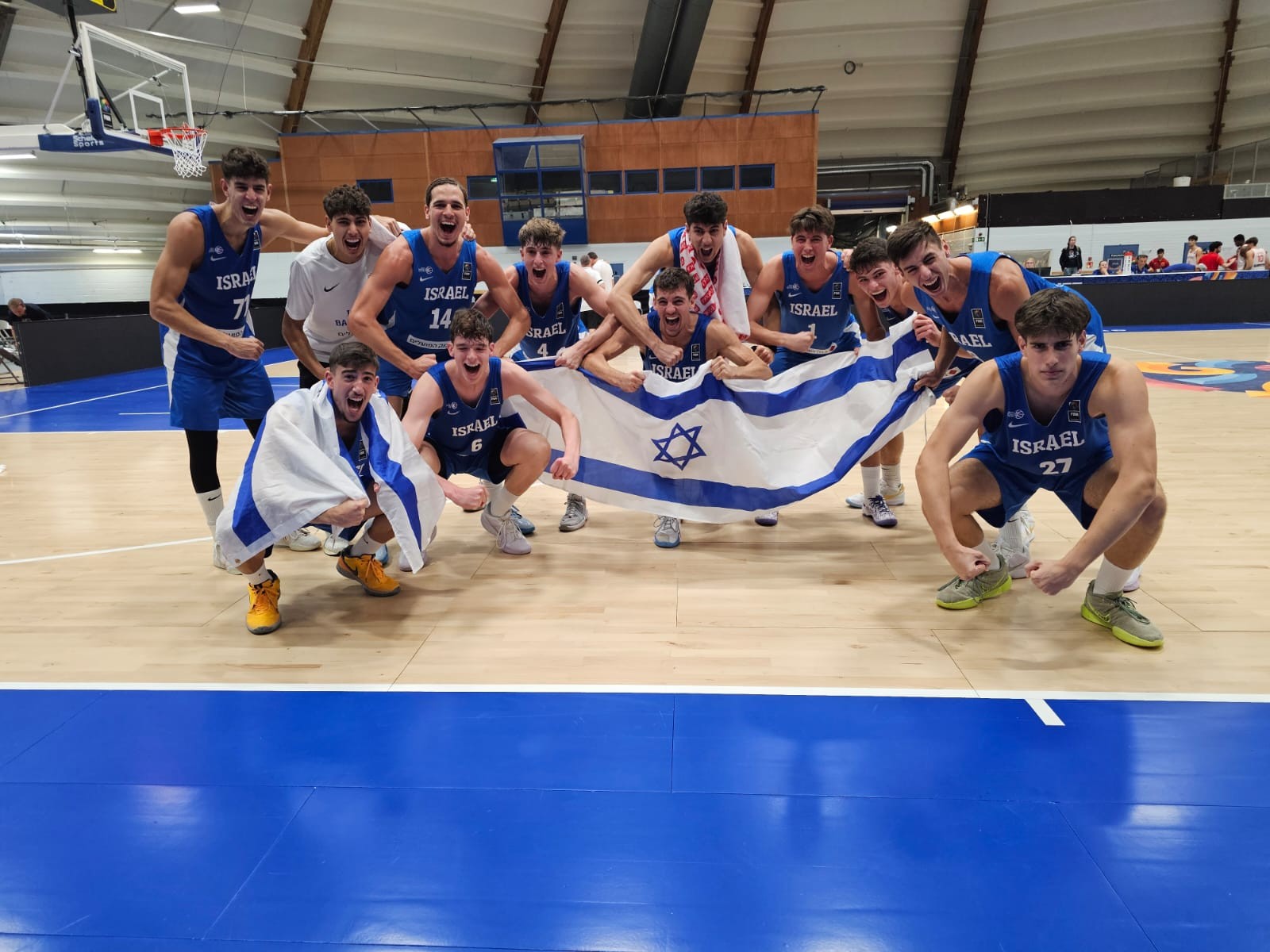 נבחרת ישראל הדהימה את ספרד ועלתה לרבע גמר אליפות אירופה