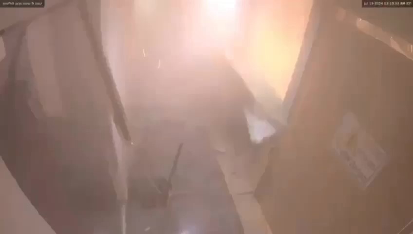 פיצוץ והדף אדיר: תיעוד חדש מפגיעת הכטב"ם בתל אביב | צפו