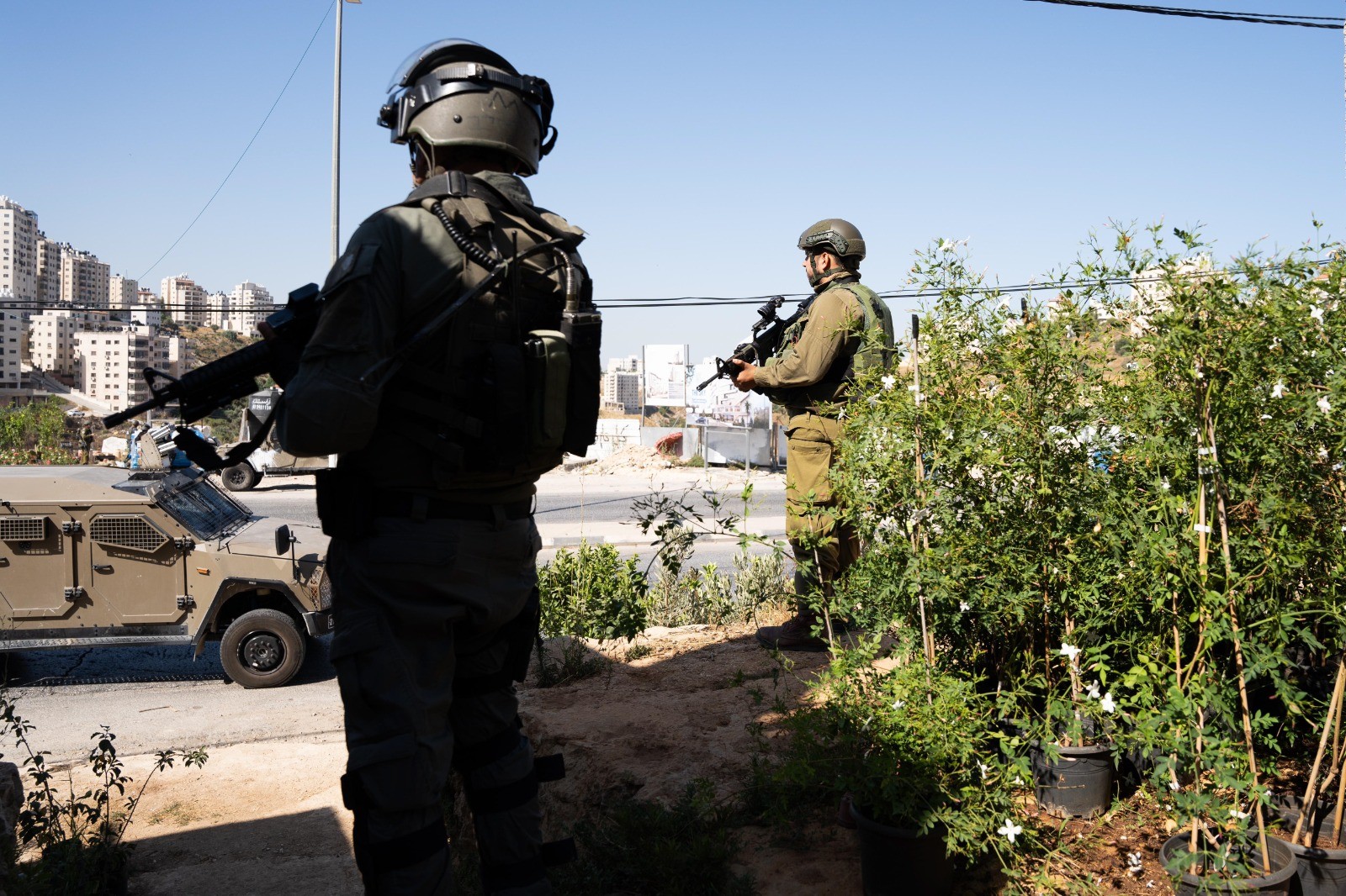 כוחות הביטחון בפעילות משותפת ביהודה ושומרון | קרדיט: דובר צה"ל