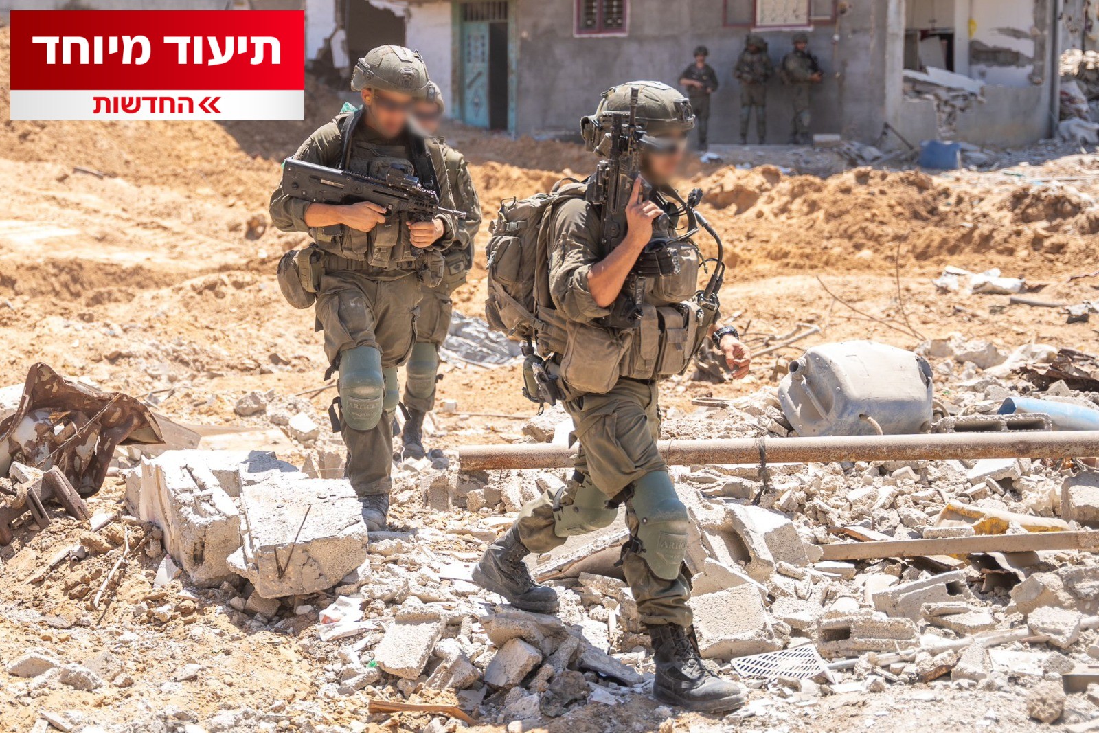 תיעוד מיוחד לחדשות 14: לחימה עצימה בבית חאנון