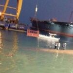 ספינת צי איראנית שהעבירה טילים לחות'ים טבעה בנמל בנדר עבאס