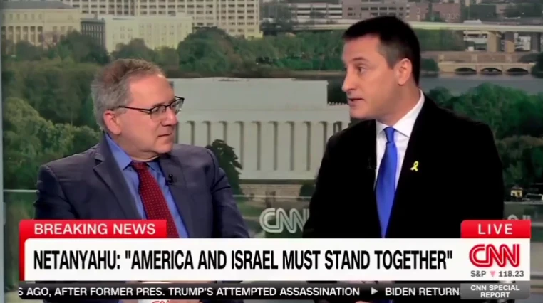 ברק רביד ב-CNN | צילום מסך, CNN