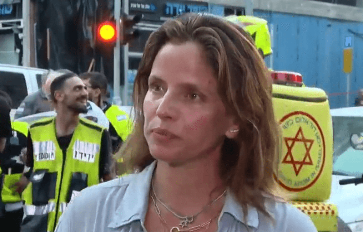 נועה תשבי שהתה בזירת נפילת הכטב"ם: "אנשים היו בהלם"