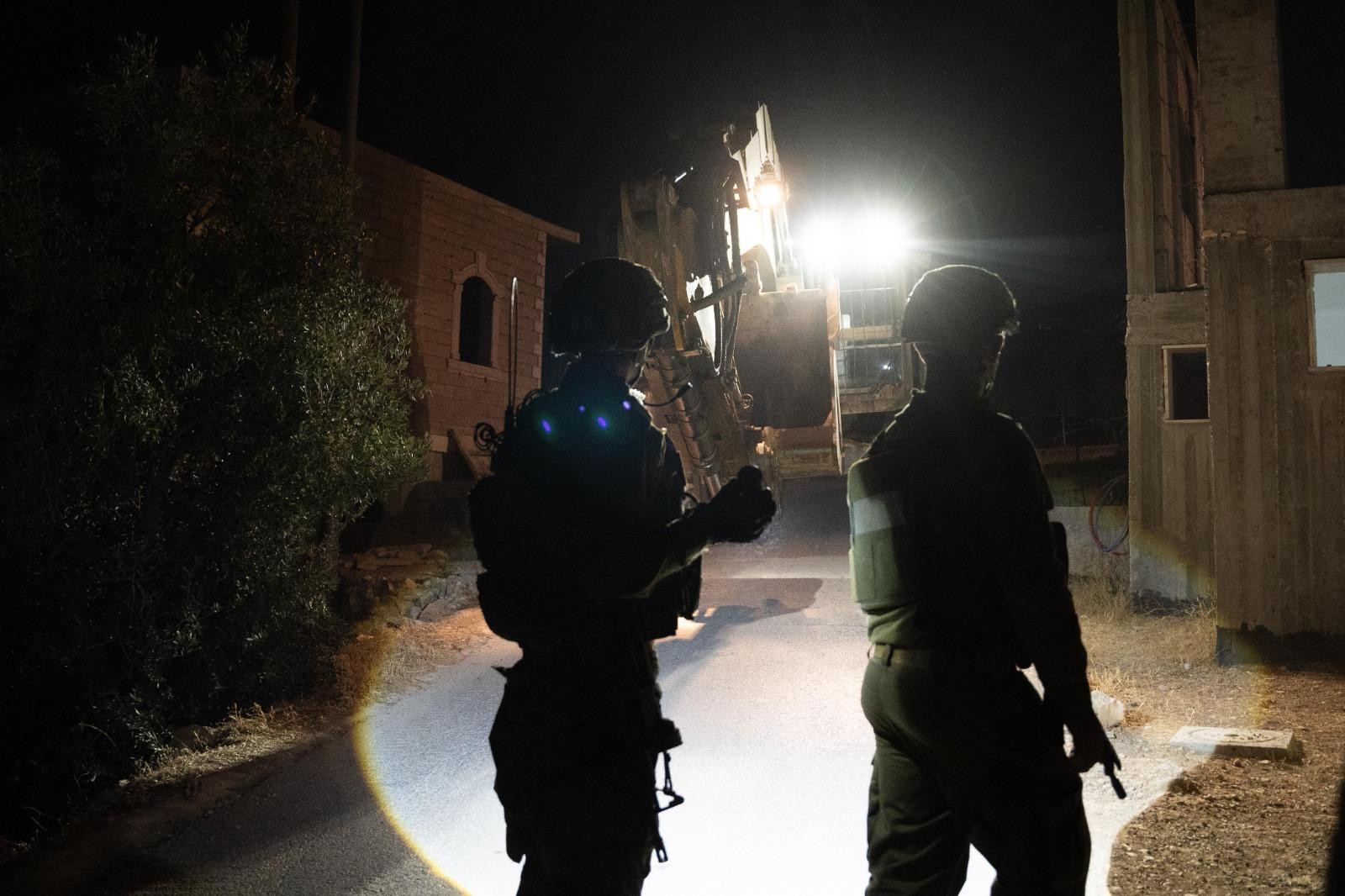 צה״ל הרס את בתי המחבלים שרצחו את מתן אלמליח הי"ד