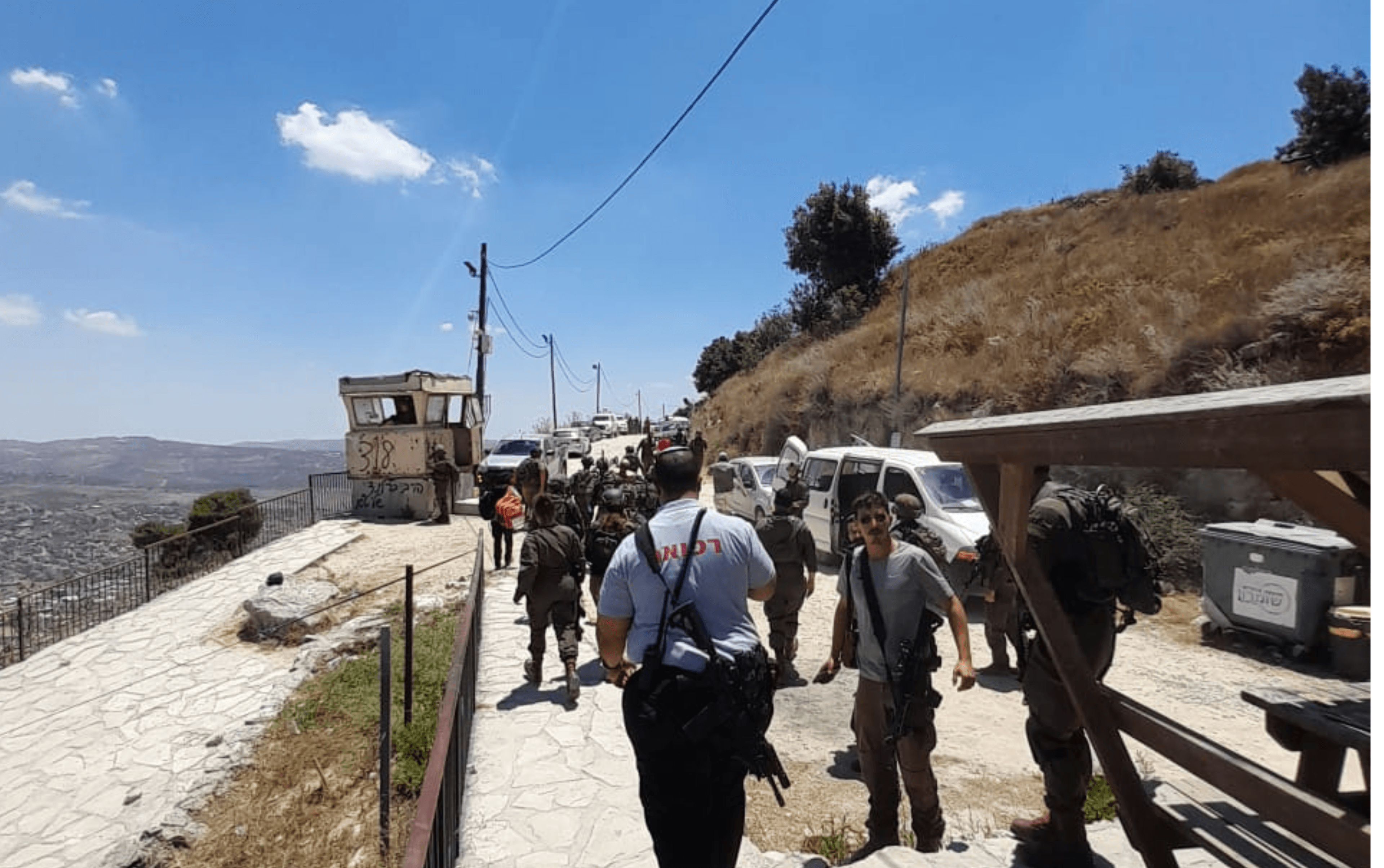 פיגוע ירי סמוך להר ברכה: פצוע אחד באורח קל פונה לבית החולים