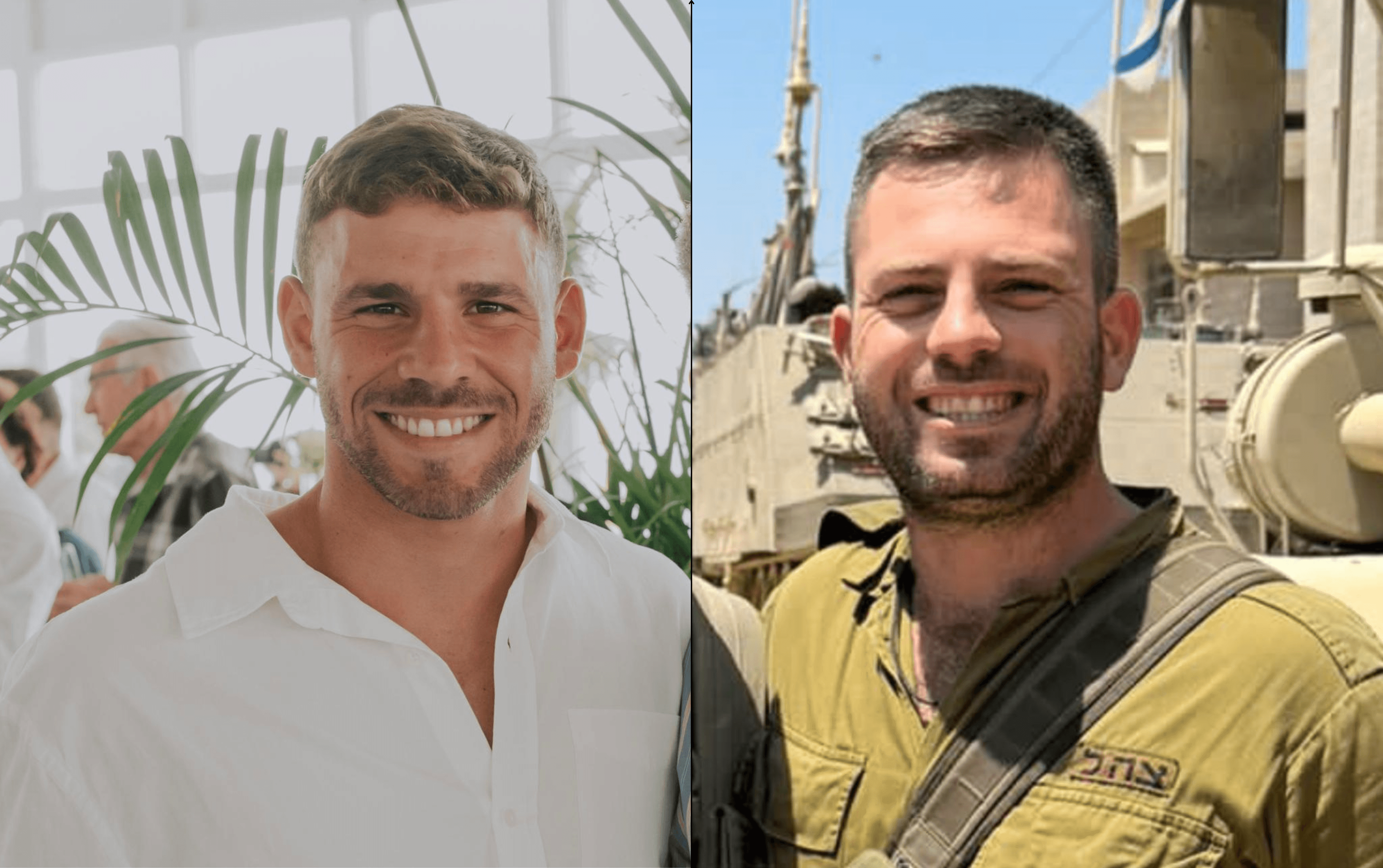 רס"ר במיל' נדב אלחנן נולר ז"ל ורס"ן במיל' אייל אבניאון ז"ל. קרדיט: דובר צה"ל