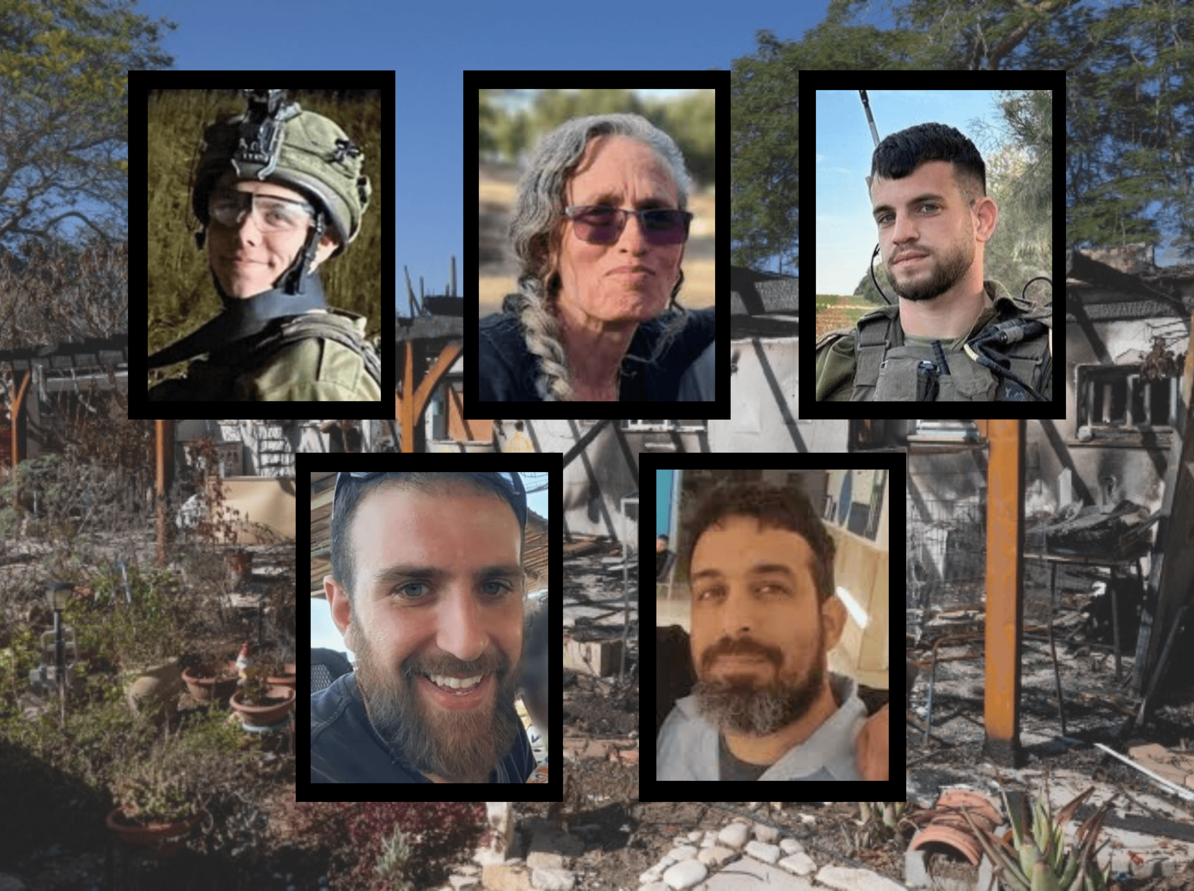 הותר לפרסום: גופותיהם של חמישה חטופים חולצו מאזור חאן יונס