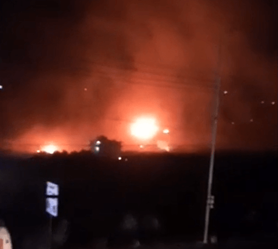 תקיפת שני מחסני אמל"ח של חיזבאללה אילוסטרציה | קרדיט: רשתות ערביות