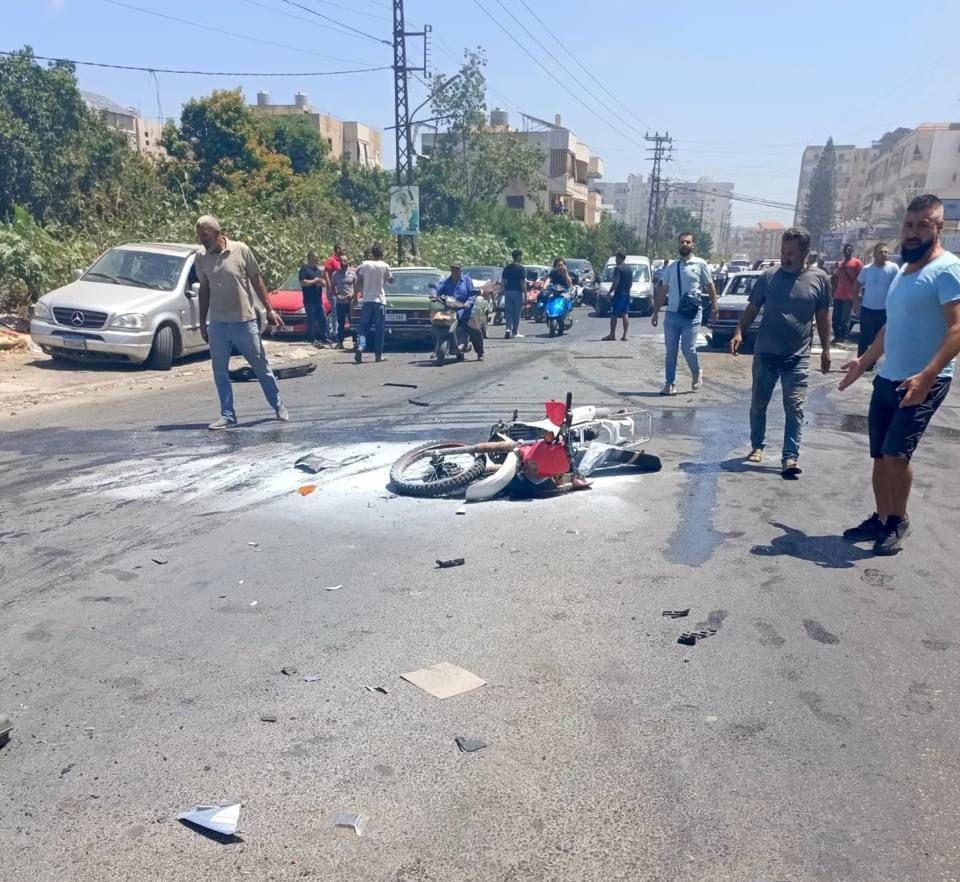 דיווח: סיכול ממוקד על אופנוע בצור, דרום לבנון | תיעוד